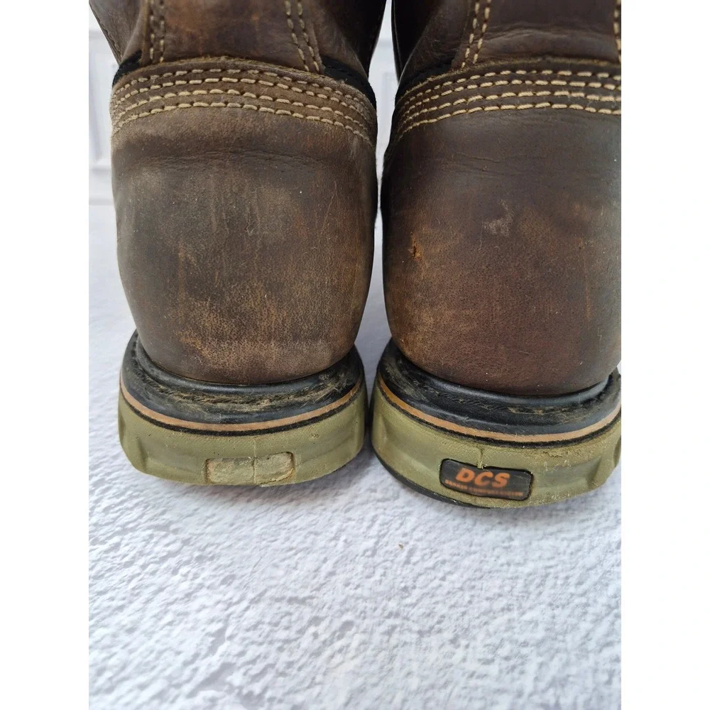 Danner Steel Yard Wellington Brown Steel Toe Waterproof Work Boots Mens 9 D 11